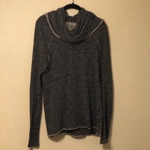 Free people beach tunic with cowel neck.